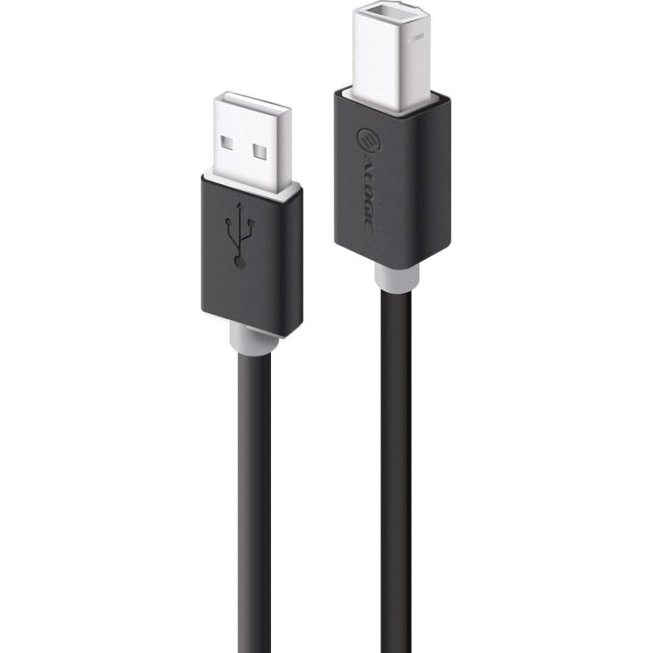 Alogic 3 m USB/USB-B Data Transfer Cable for Hard Drive, Printer, Scanner, Docking Station, Computer - Soundz Store AUSTRALIA