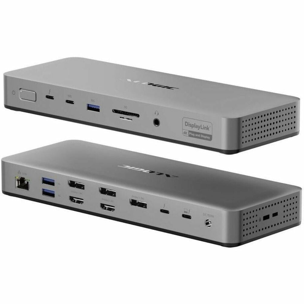 Alogic DU4 Thunderbolt 4 Docking Station for Desktop PC, Notebook, Headphone, Microphone - Charging Capability - Memory Card Reader - SD - 150 W - Space Gray - Soundz Store AUSTRALIA