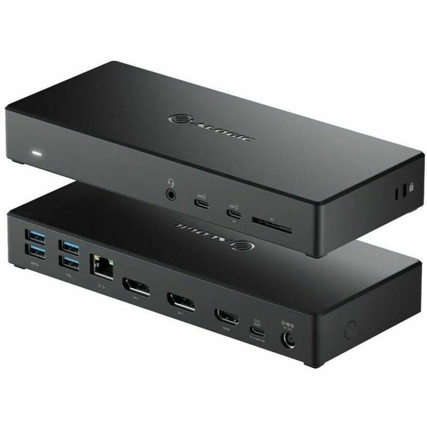 Alogic USB Type C Docking Station for Notebook, Monitor - Memory Card Reader - SD - 100 W - Black - TAA Compliant - Soundz Store AUSTRALIA