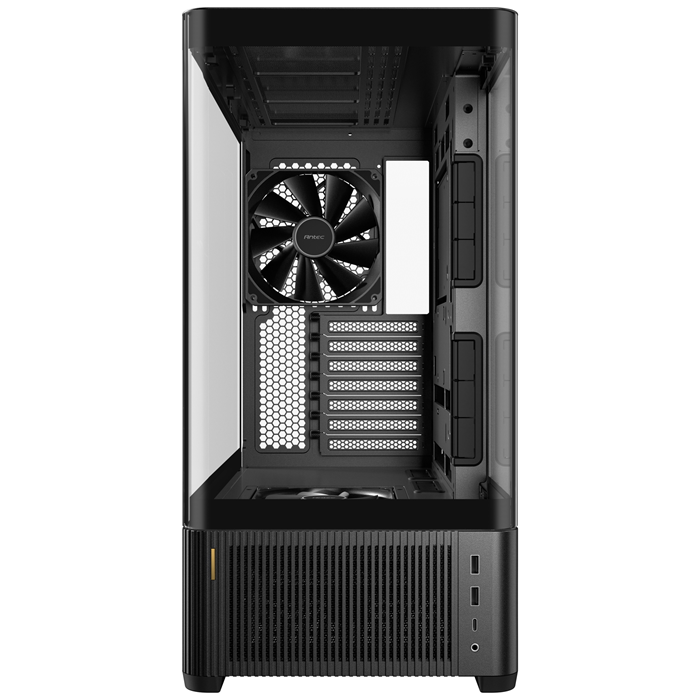 Antec C6 Curve AIR - Black, ATX/mATX/ITX, steel/glass, 7 slots, 450mm GPU, 180mm CPU, 3 PWM fans, USB-C 10Gbps - Soundz Store AUSTRALIA