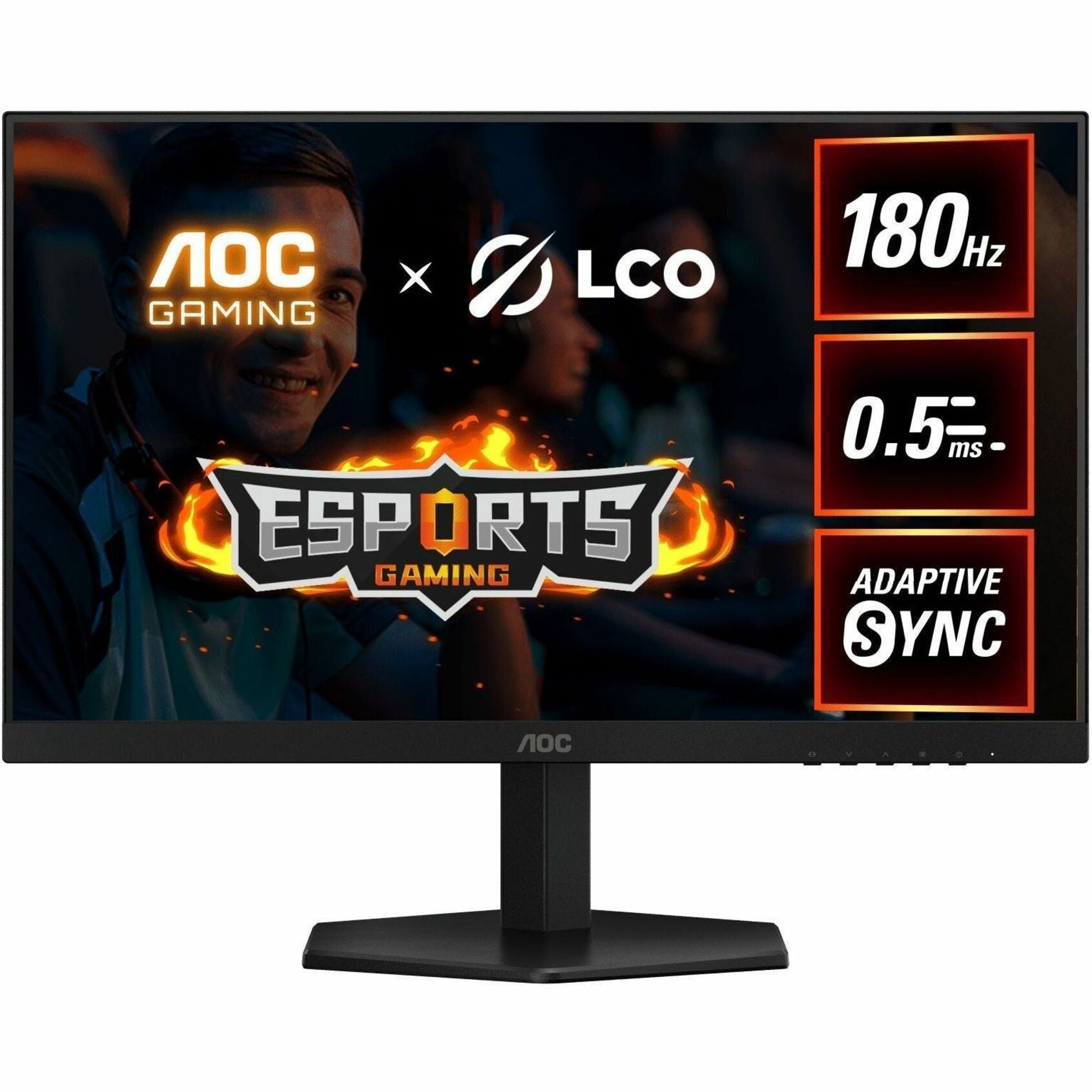 AOC 24G42E 24' Class Full HD Gaming LED Monitor - 16:9 - Black, Red - Soundz Store AUSTRALIA
