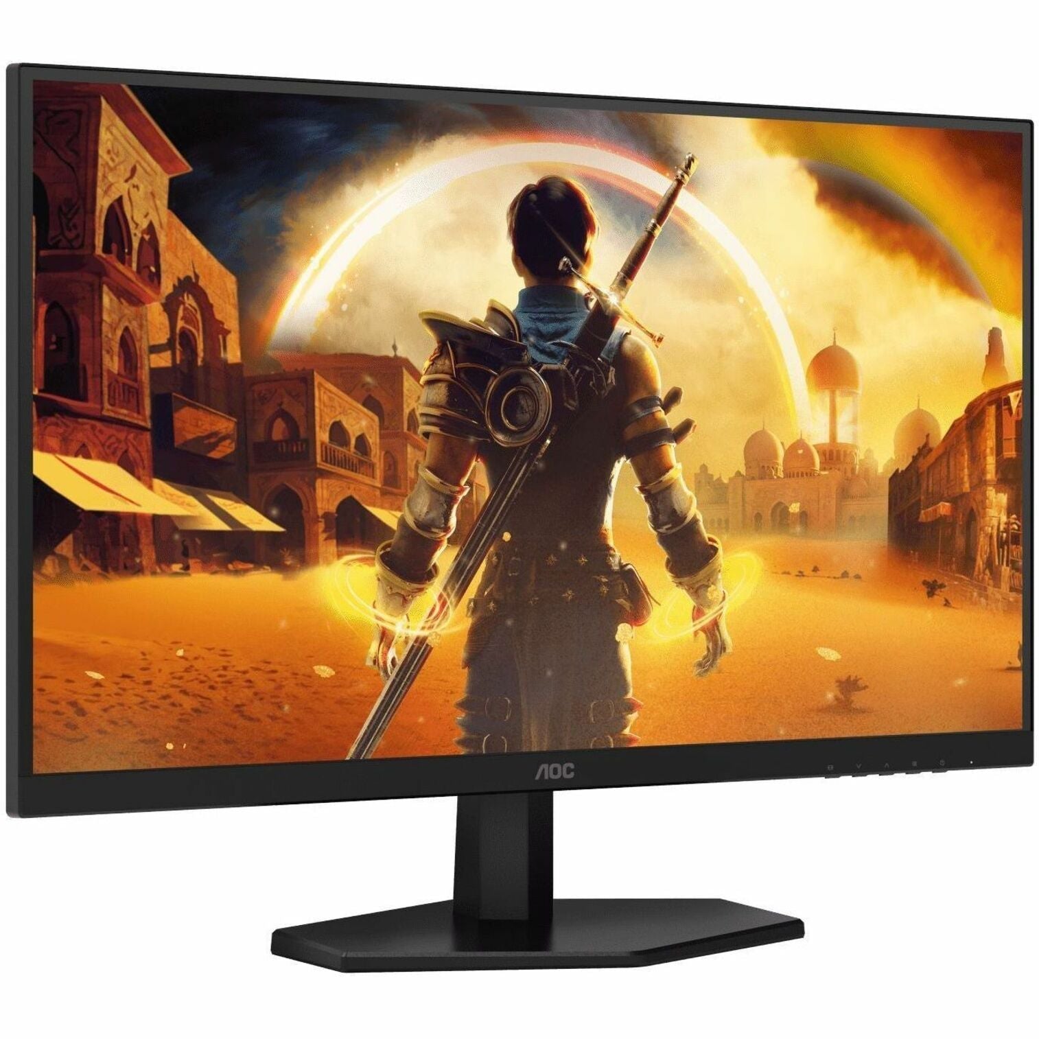 AOC 27G42E 27' Class Full HD Gaming LED Monitor - Black, Red - Soundz Store AUSTRALIA