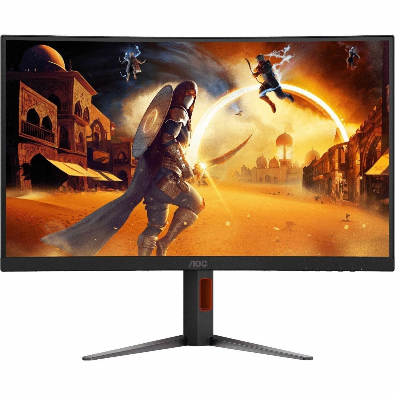 AOC C27G4Z 27' Class Full HD Curved Screen Gaming LED Monitor - 16:9 - Black, Red - Soundz Store AUSTRALIA