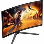 AOC CQ32G4E 32' Class WQHD Curved Screen Gaming LCD Monitor - Black, Red - Soundz Store AUSTRALIA