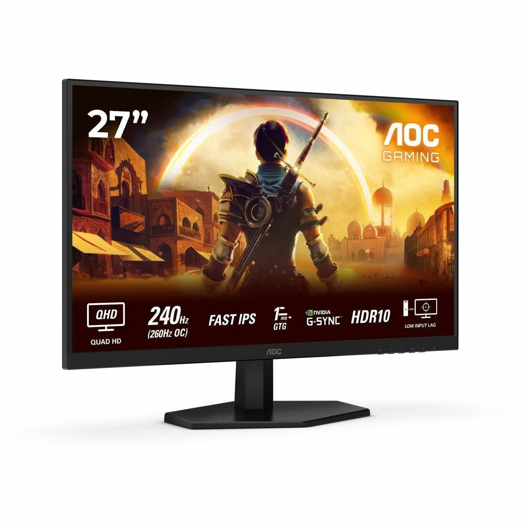 AOC Q27G42ZE 27' Class WQHD Gaming LED Monitor - 16:9 - Black, Red - Soundz Store AUSTRALIA