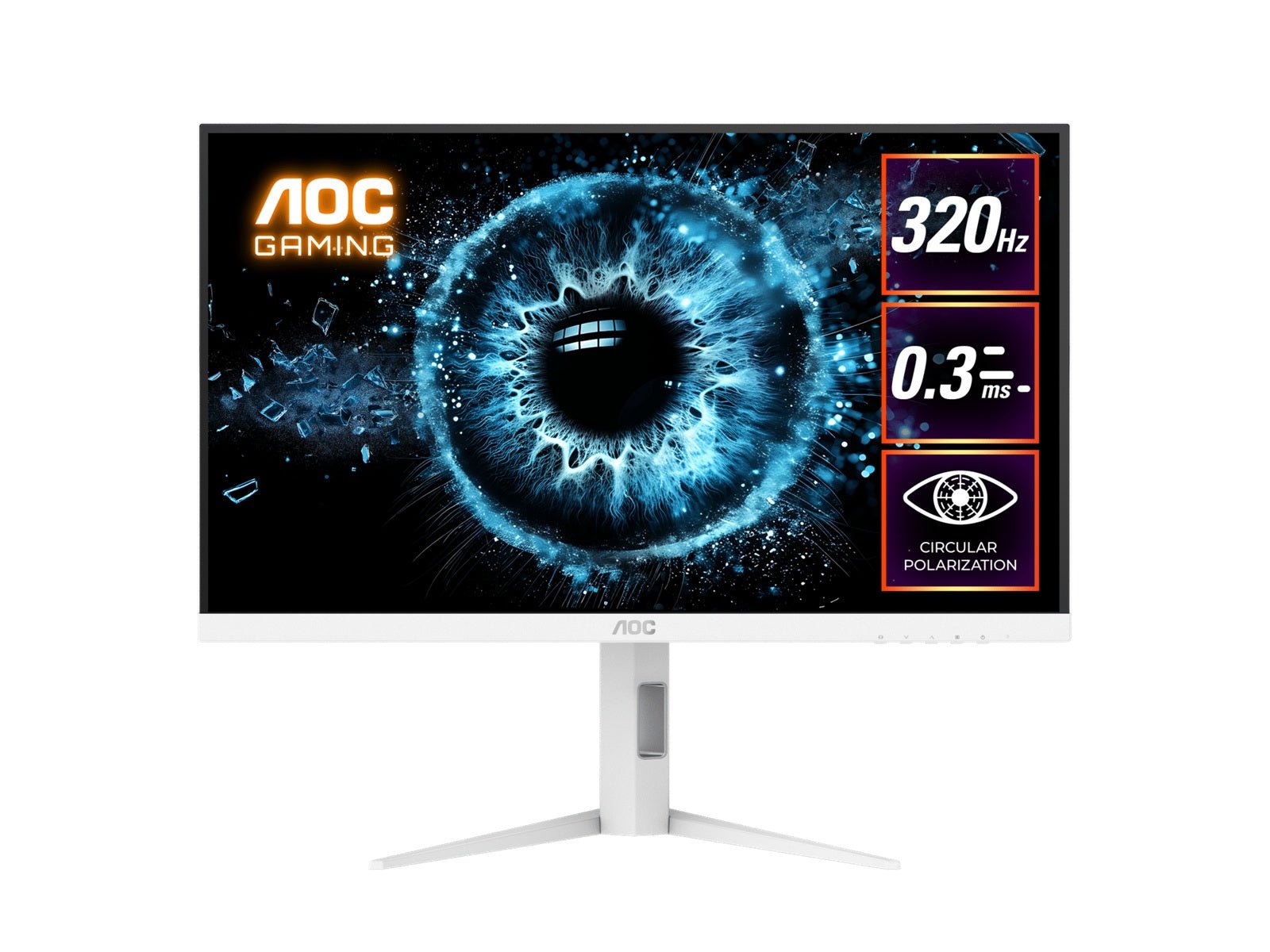 AOC Q27G4SL/WS 27' Class WQHD Gaming LED Monitor - Black, Red - Soundz Store AUSTRALIA