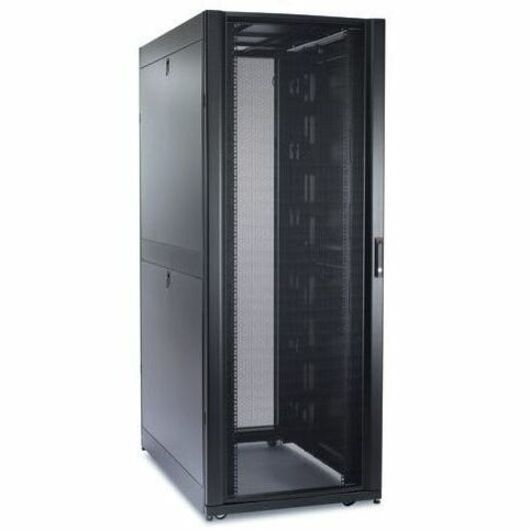 APC by Schneider Electric NetShelter SX 42U Floor Standing Enclosed Cabinet Rack Cabinet for Blade Server - 482.60 mm Rack Width - Black - TAA Compliant - Soundz Store AUSTRALIA