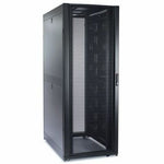 APC by Schneider Electric NetShelter SX 42U Floor Standing Enclosed Cabinet Rack Cabinet for Blade Server - 482.60 mm Rack Width - Black - TAA Compliant - Soundz Store AUSTRALIA