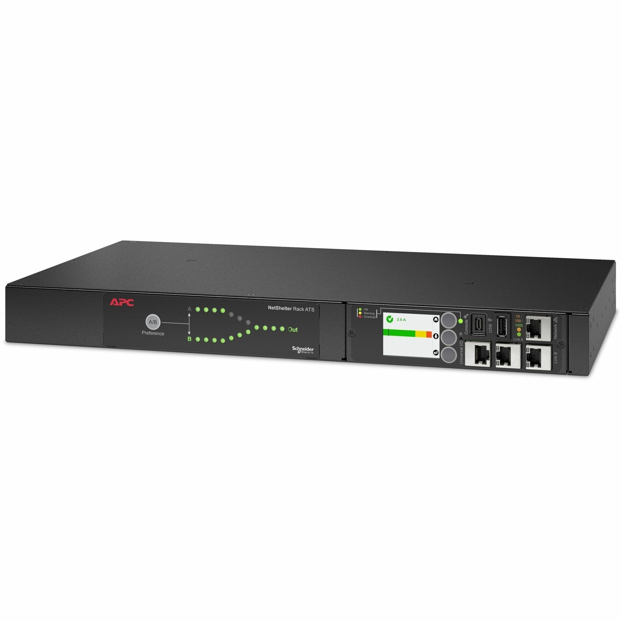 APC NetShelter Automatic Transfer Switch - Soundz Store AUSTRALIA