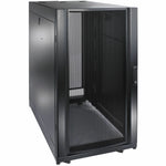 APC NetShelter SX 24U Floor Standing Enclosed Cabinet Rack Cabinet for Server, Storage - 482.60 mm Rack Width - Black - TAA Compliant - Soundz Store AUSTRALIA