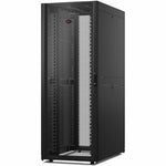 APC NetShelter SX 42U Floor Standing Rack Cabinet for Networking, Airflow System - 482.60 mm Rack Width - Black - TAA Compliant - Soundz Store AUSTRALIA