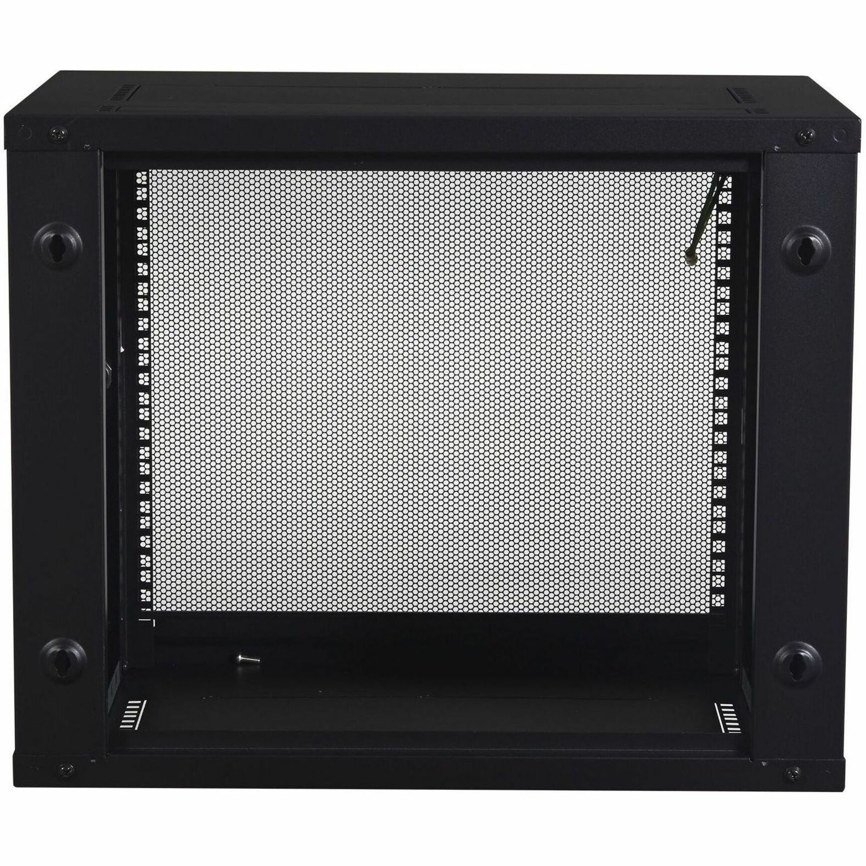 APC NetShelter WX AR109 9U Wall Mountable Rack Cabinet for Patch Panel, LAN Switch - 482.60 mm Rack Width x 329 mm Rack Depth - Black - Soundz Store AUSTRALIA
