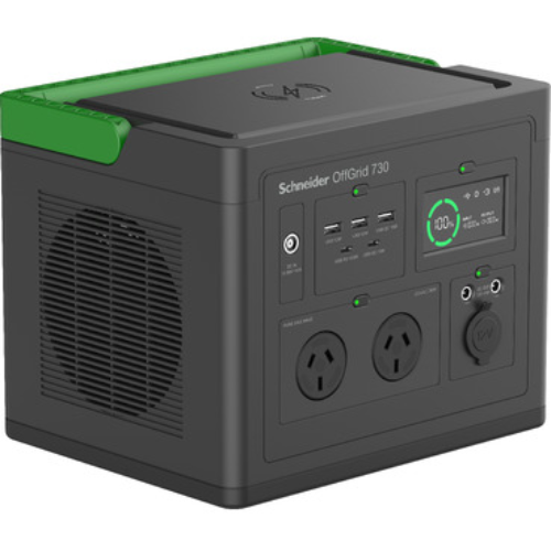 APC OffGrid Portable Power Station 500, 230V, 517Wh Lithium-ion, LCD, 2 AS3112 Australian outlets, Sinewave, 3 USB-A, 2 USB-C, Wireless Charger - Soundz Store AUSTRALIA
