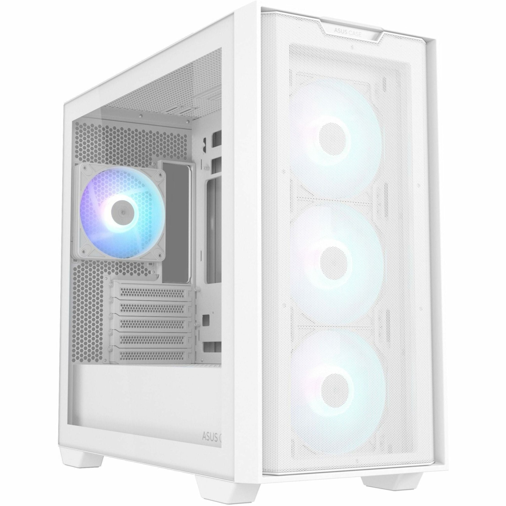 Asus ASUS A21 PLUS Case Computer Case - Micro ATX, Mini ITX Motherboard Supported - Mesh - White - Soundz Store AUSTRALIA