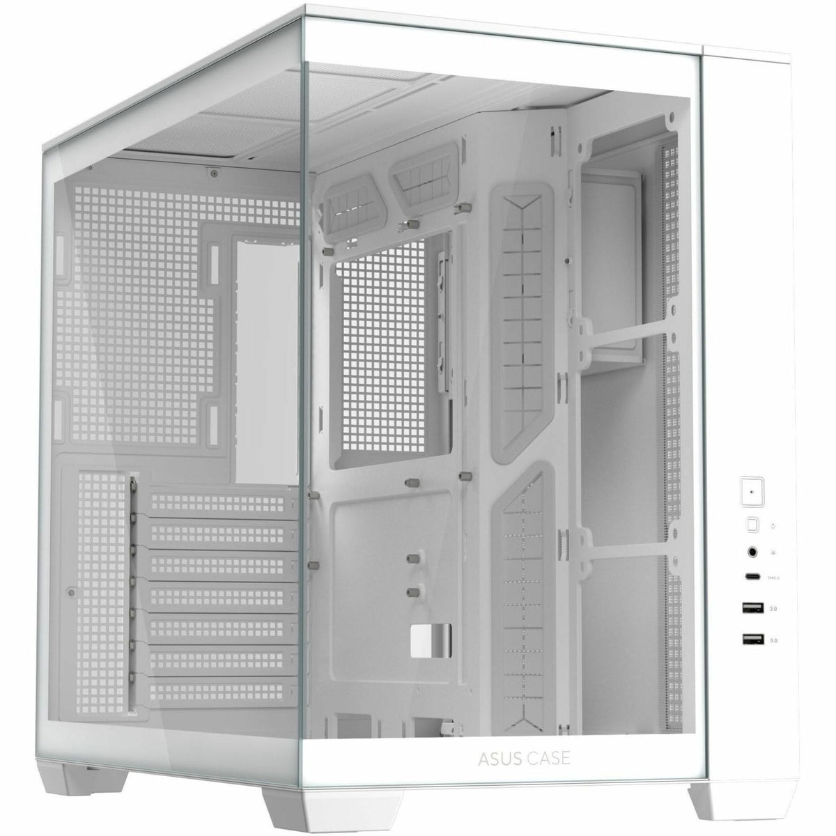 Asus ASUS A32 Case Computer Case - ATX Motherboard Supported - Tempered Glass - White - Soundz Store AUSTRALIA