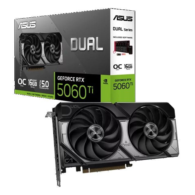 Asus NVIDIA GeForce RTX 5060 Ti Graphic Card - 16 GB GDDR7 - Soundz Store AUSTRALIA