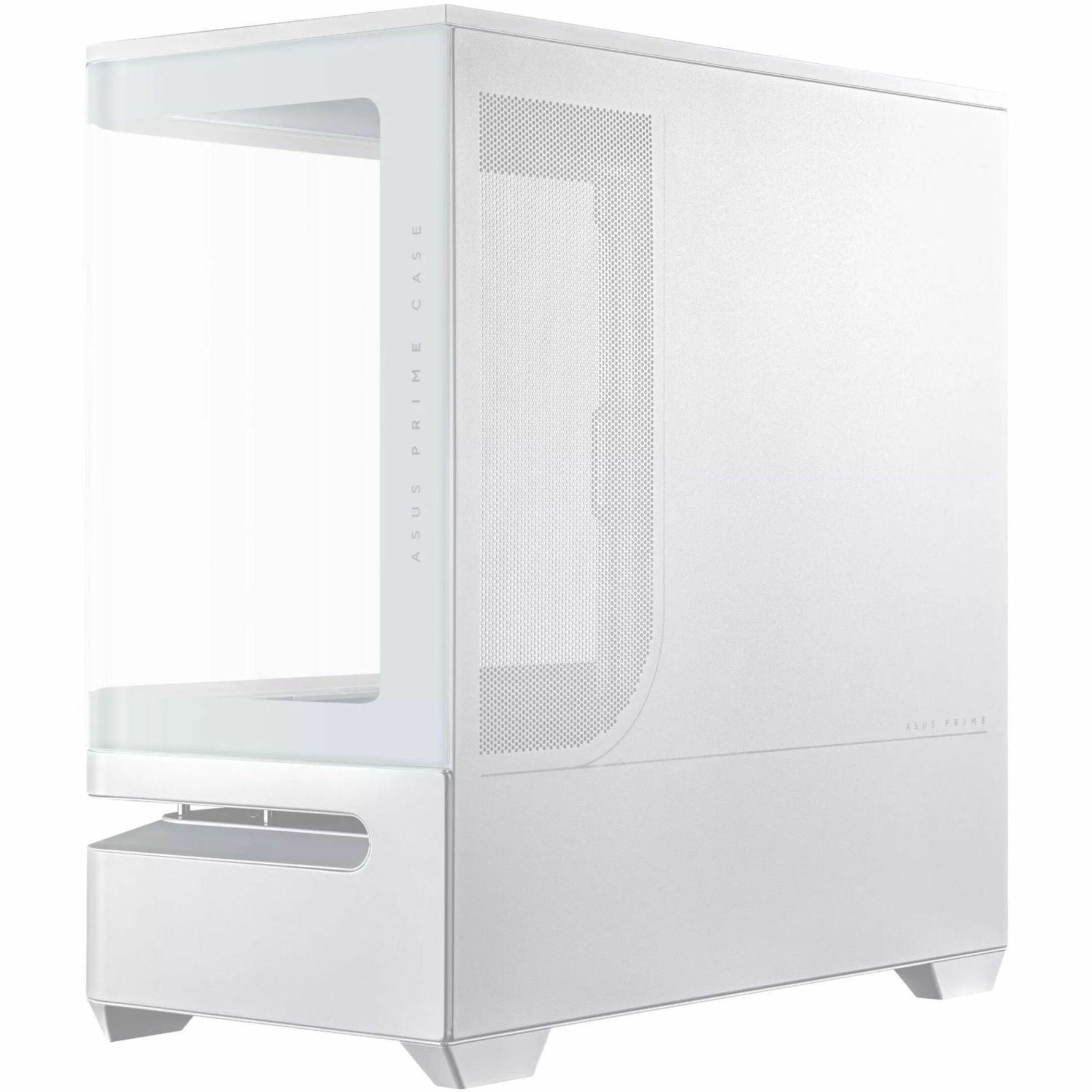 Asus Prime ASUS Prime AP202 Computer Case - Micro ATX, Mini ITX Motherboard Supported - Micro Tower - Tempered Glass - White - Soundz Store AUSTRALIA