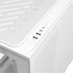 Asus Prime ASUS Prime AP202 Computer Case - Micro ATX, Mini ITX Motherboard Supported - Micro Tower - Tempered Glass - White - Soundz Store AUSTRALIA