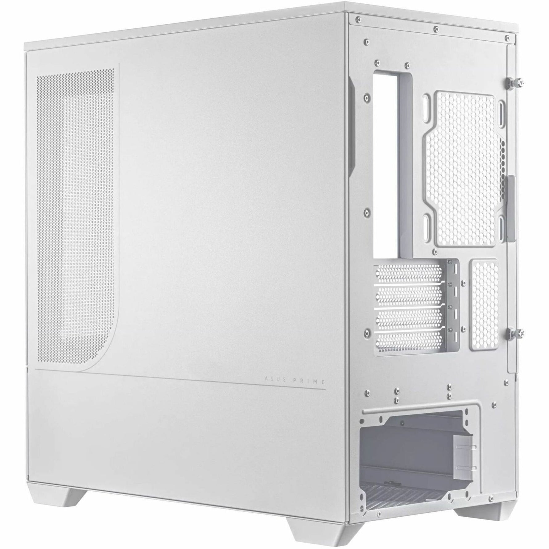 Asus Prime ASUS Prime AP202 Computer Case - Micro ATX, Mini ITX Motherboard Supported - Micro Tower - Tempered Glass - White - Soundz Store AUSTRALIA