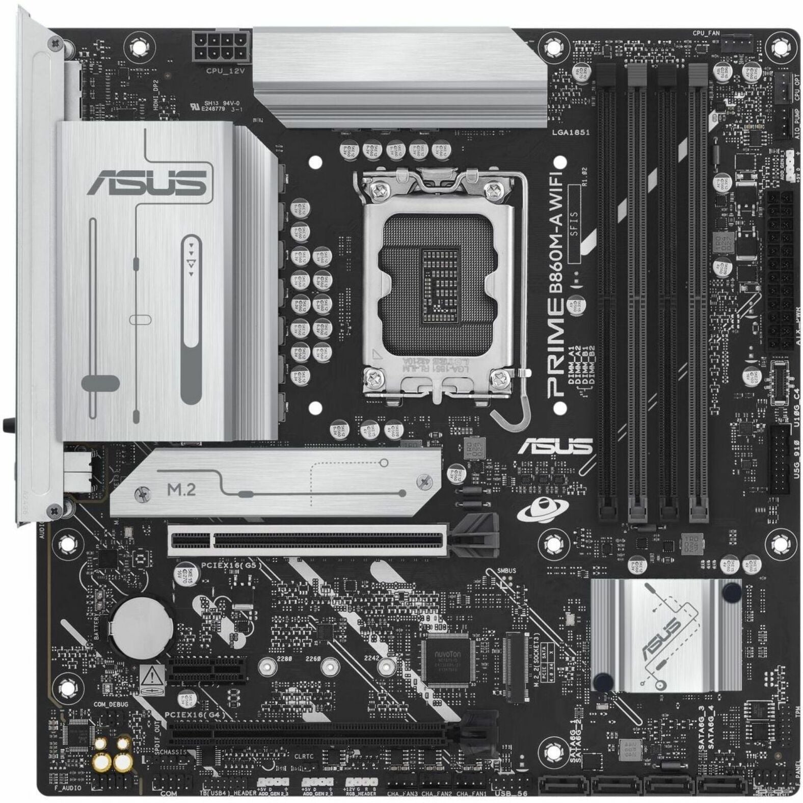 Asus Prime B860M-A WIFI-CSM Desktop Motherboard - Intel B860 Chipset - Socket LGA-1851 - Micro ATX - Soundz Store AUSTRALIA