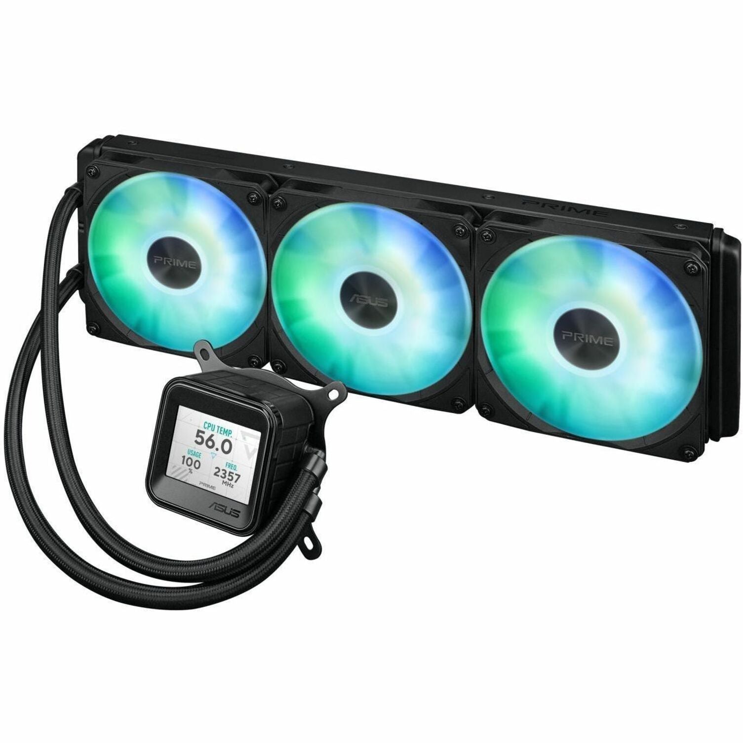 Asus Prime LC 360 ARGB LCD PRIME LC 360 ARGB LCD Cooling Fan/Radiator/Water Block/Pump - CPU - Soundz Store AUSTRALIA