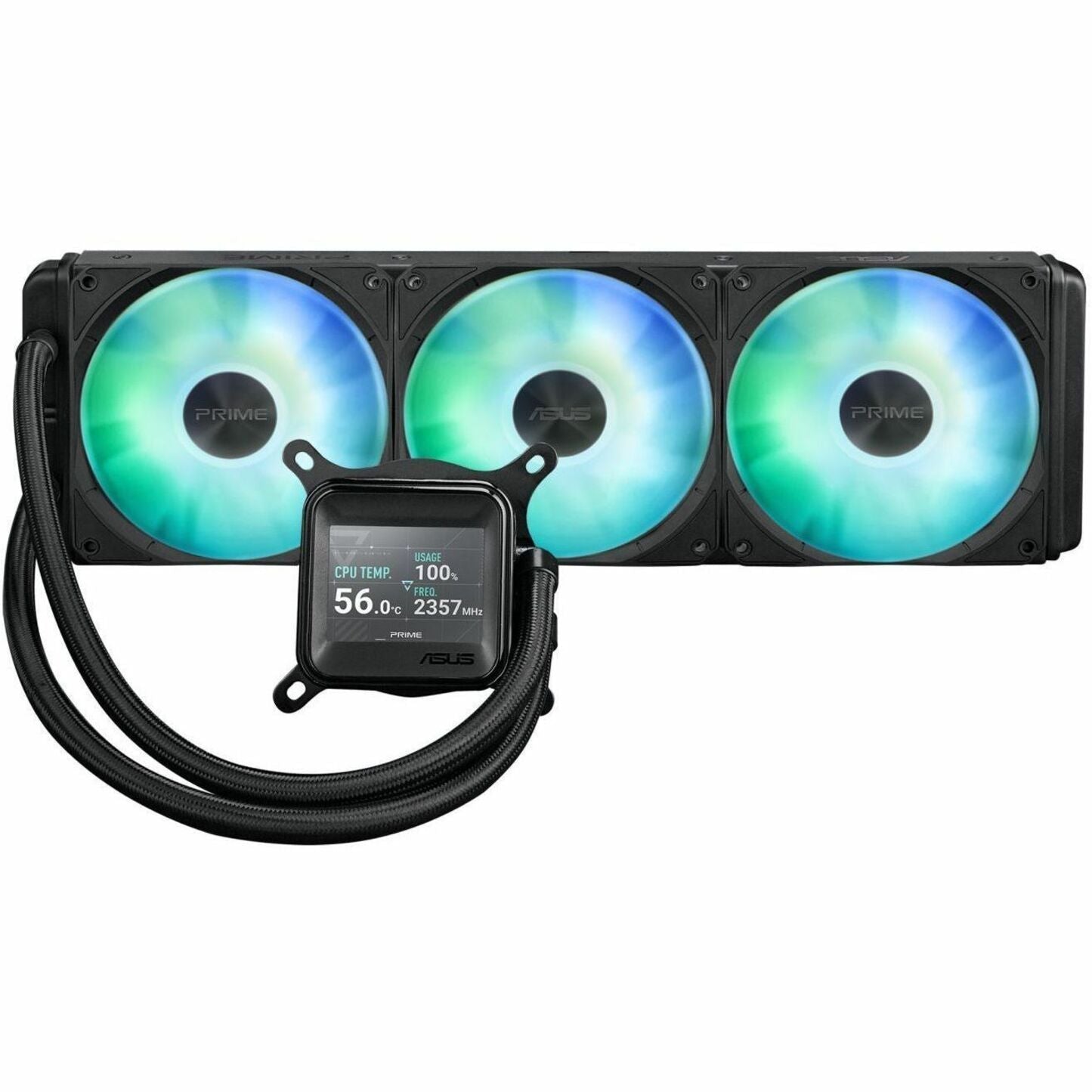 Asus Prime LC 360 ARGB LCD PRIME LC 360 ARGB LCD Cooling Fan/Radiator/Water Block/Pump - CPU - Soundz Store AUSTRALIA
