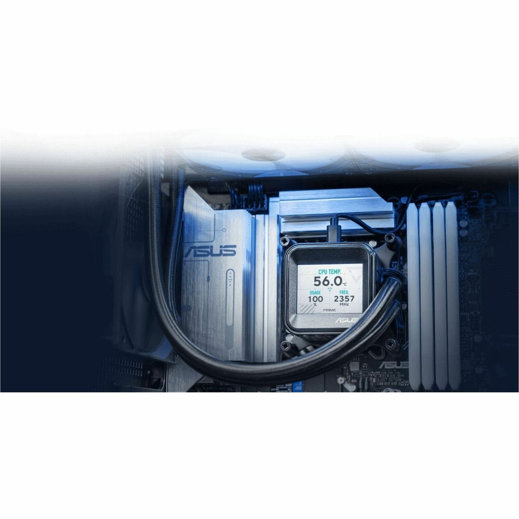 Asus Prime LC 360 ARGB LCD PRIME LC 360 ARGB LCD Cooling Fan/Radiator/Water Block/Pump - CPU - Soundz Store AUSTRALIA