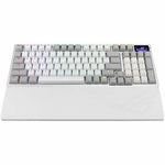 Asus ROG Azoth 96 HE Lite Gaming Keyboard - Compact - Wired/Wireless Connectivity - USB 2.0 Type A, USB Type C Interface - RGB LED - White - Soundz Store AUSTRALIA