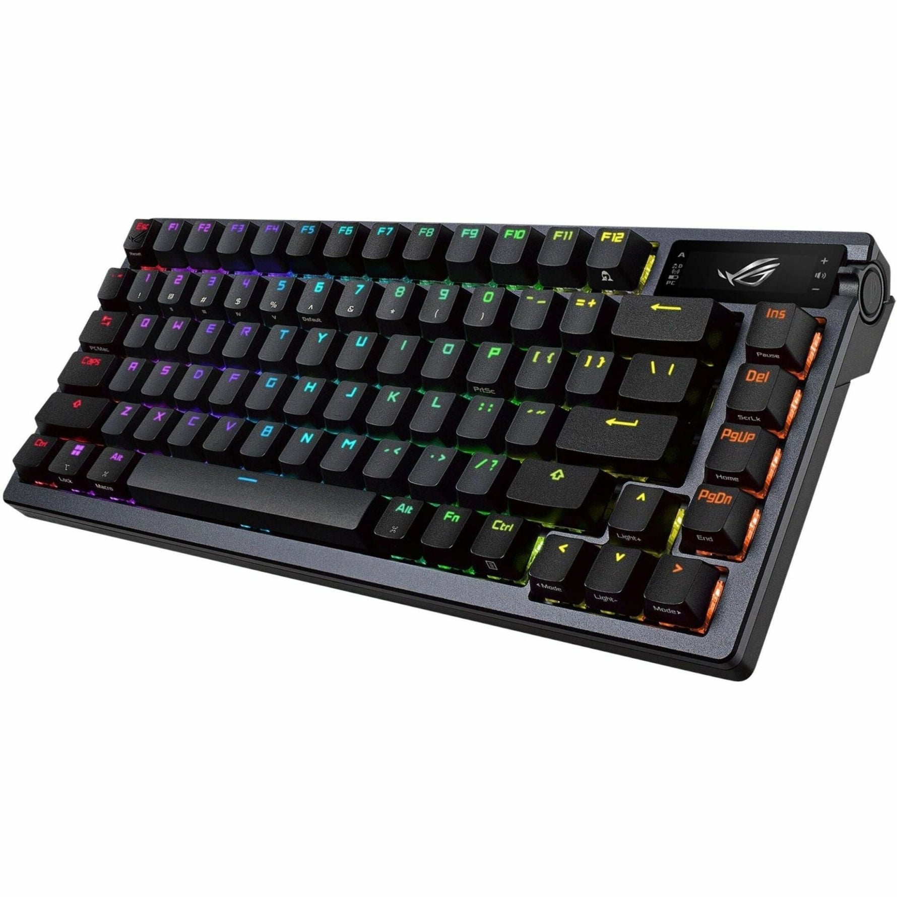 Asus ROG Azoth Gaming Keyboard - Wired/Wireless Connectivity - USB 2.0 Interface - RGB LED - Black - Soundz Store AUSTRALIA