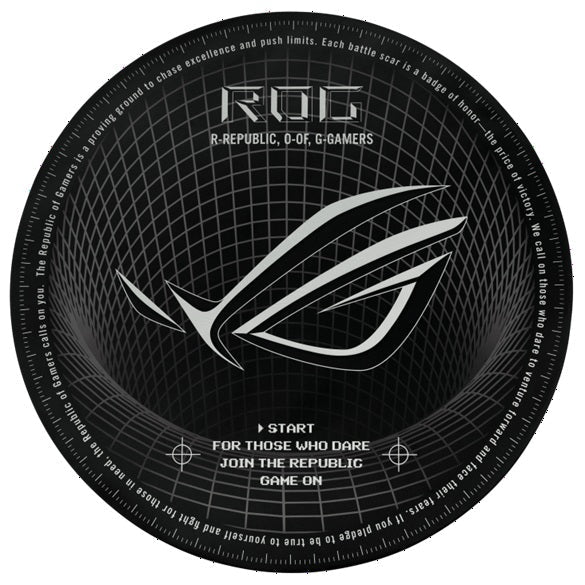 ASUS ROG Cosmic Mat II, floor mat, black, 87% rubber, 13% polyester, 117 cm length - Soundz Store AUSTRALIA
