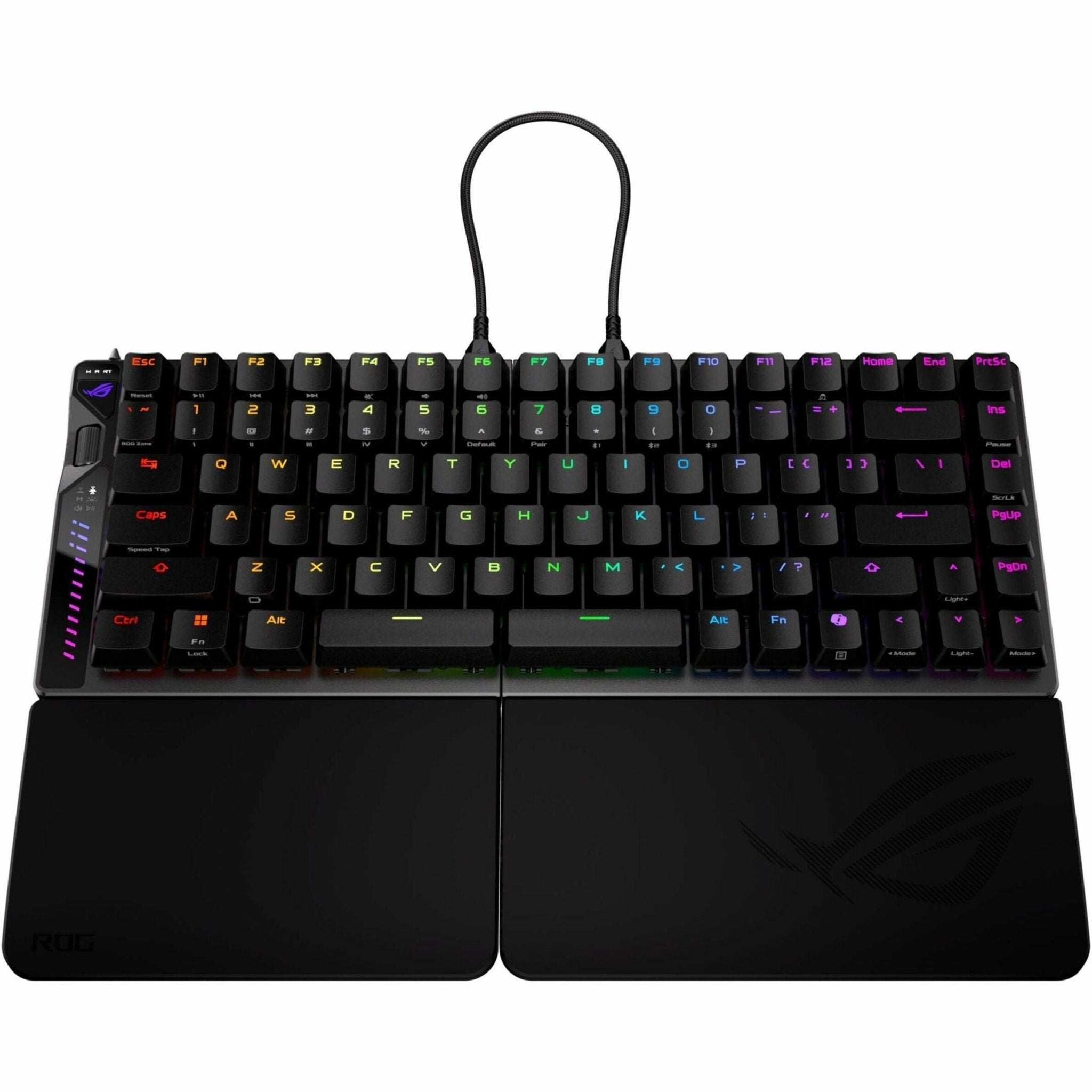 Asus ROG Falcata Gaming Keyboard - Compact - Wired/Wireless Connectivity - USB 2.0 Type A Interface - RGB LED - Black - Soundz Store AUSTRALIA