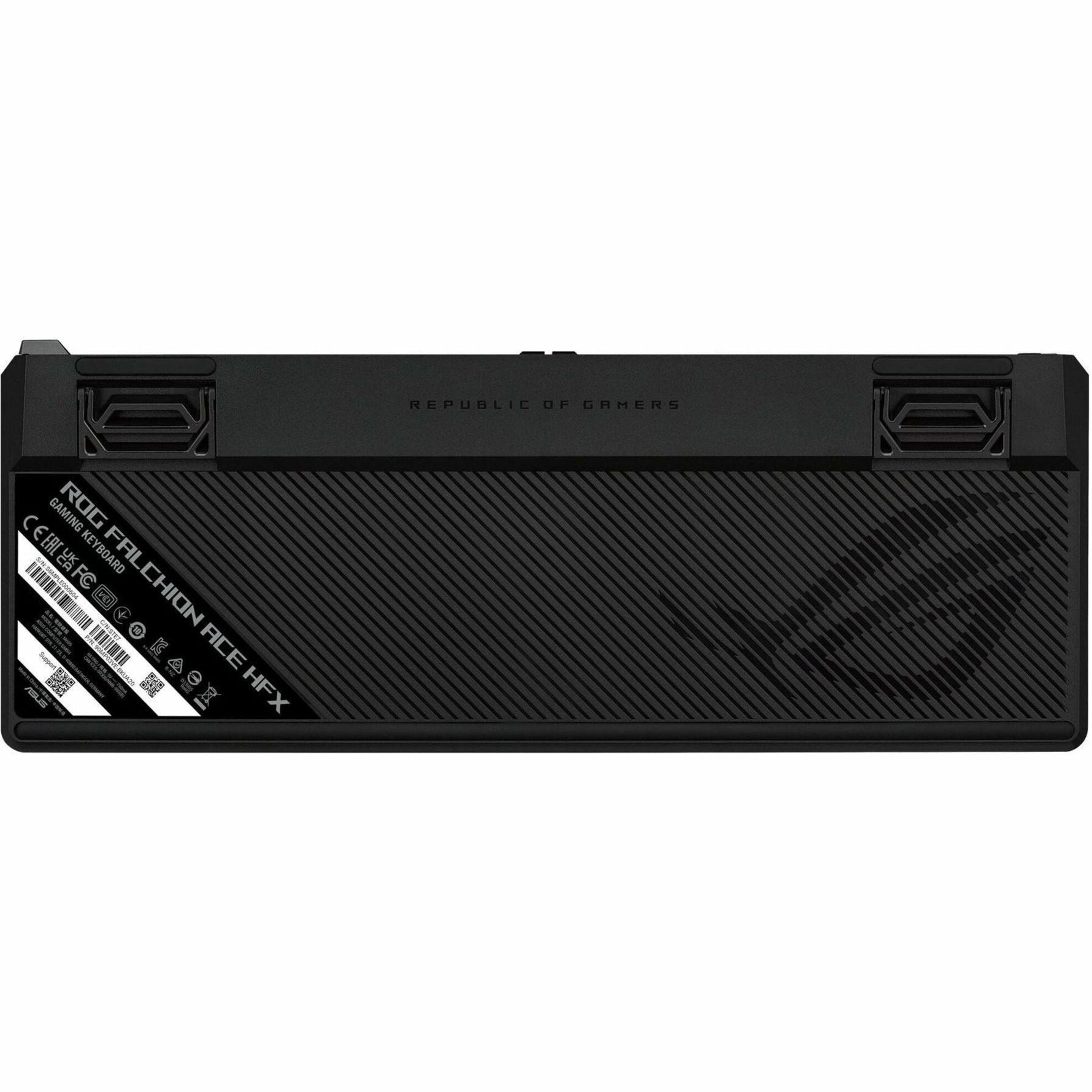 Asus ROG Falchion Ace HFX Gaming Keyboard - Compact - Cable Connectivity - USB 2.0 Interface - RGB LED - Black - Soundz Store AUSTRALIA