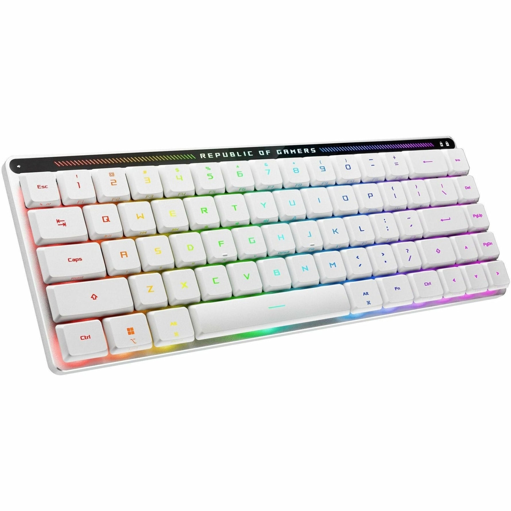 Asus ROG Falchion RX Low Profile Gaming Keyboard - Compact - Wired/Wireless Connectivity - USB 2.0 Interface - RGB LED - Soundz Store AUSTRALIA