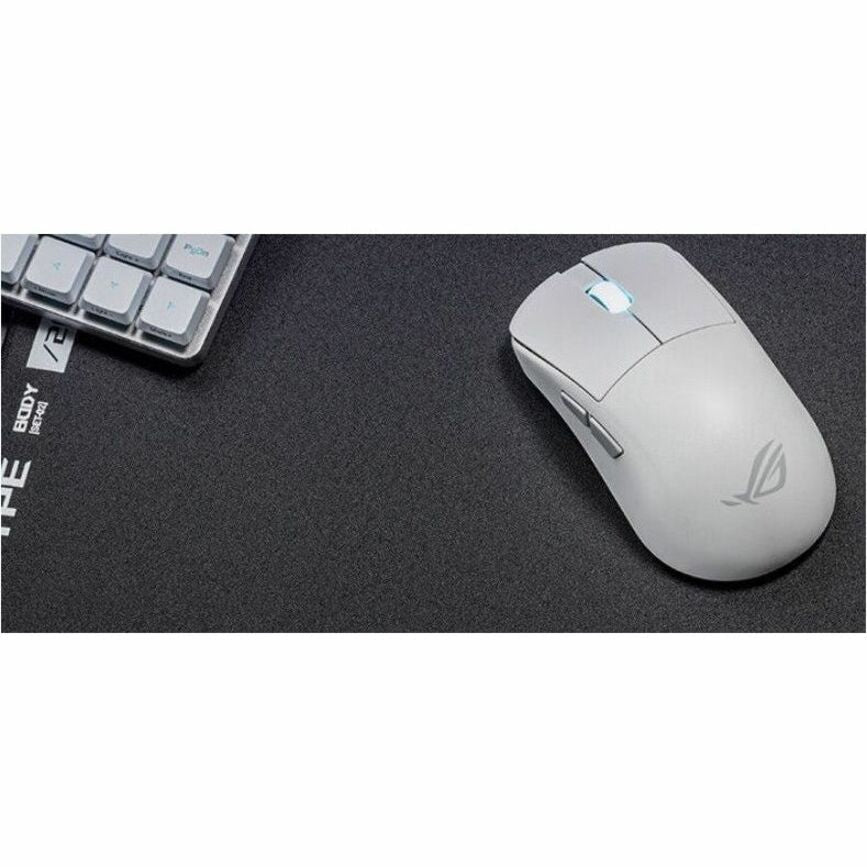 Asus ROG Harpe Ace Mini Gaming Mouse - Bluetooth/Radio Frequency - USB 2.0 Type A - Optical - White - 1 - Soundz Store AUSTRALIA