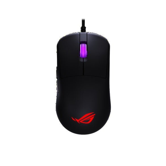 ASUS ROG Harpe Mini Core Gaming Mouse - Black, wired USB, ROG Micro Switch II, 1000Hz, RGB LED, AURA Sync, paracord cable - Soundz Store AUSTRALIA