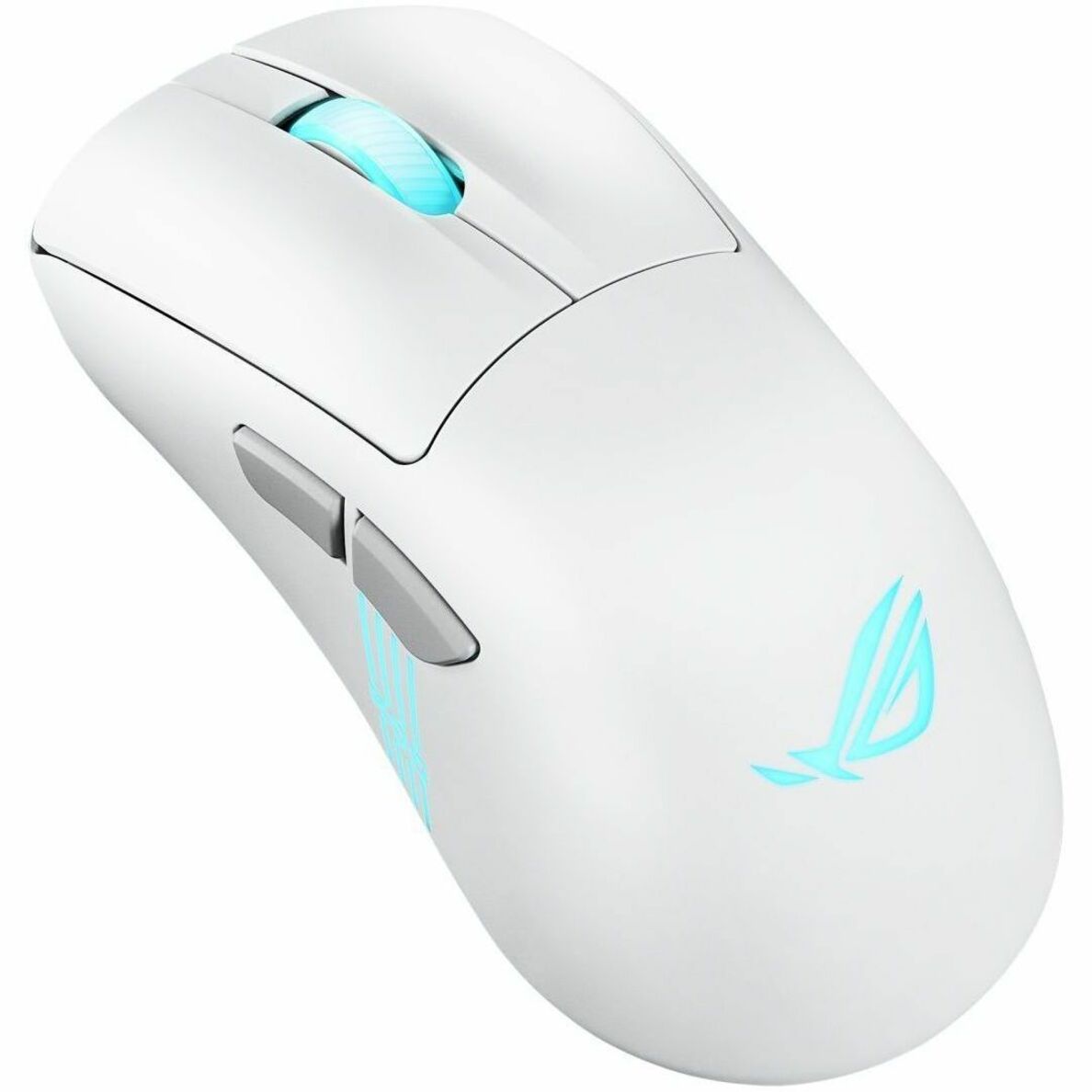 Asus ROG Keris II Origin Gaming Mouse - Bluetooth/Radio Frequency - USB 2.0 Type A - Optical - Moonlight White - 1 - Soundz Store AUSTRALIA