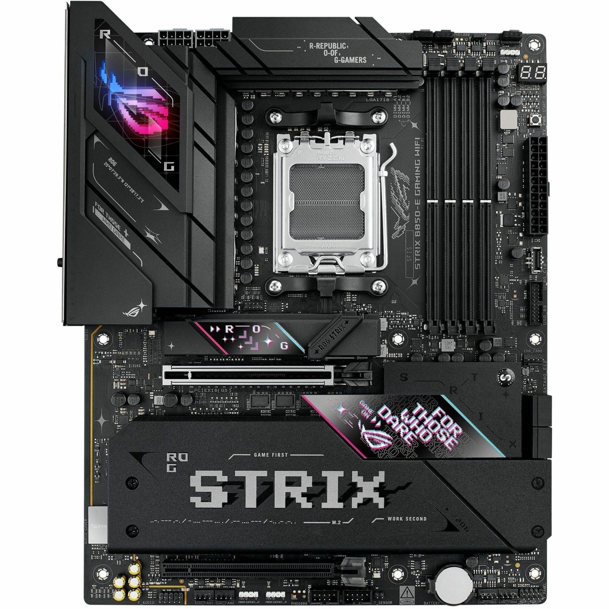 Asus ROG Strix B850-E GAMING WIFI Gaming Desktop Motherboard - AMD B850 Chipset - Socket AM5 - ATX - Soundz Store AUSTRALIA