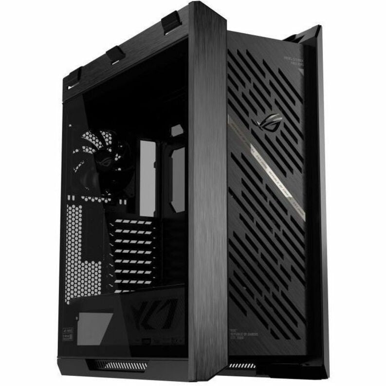 Asus ROG Strix Helios II Gaming Computer Case - EATX, ATX Motherboard Supported - Mid-tower - Tempered Glass, Aluminium, Brushed Aluminium - Black - Soundz Store AUSTRALIA