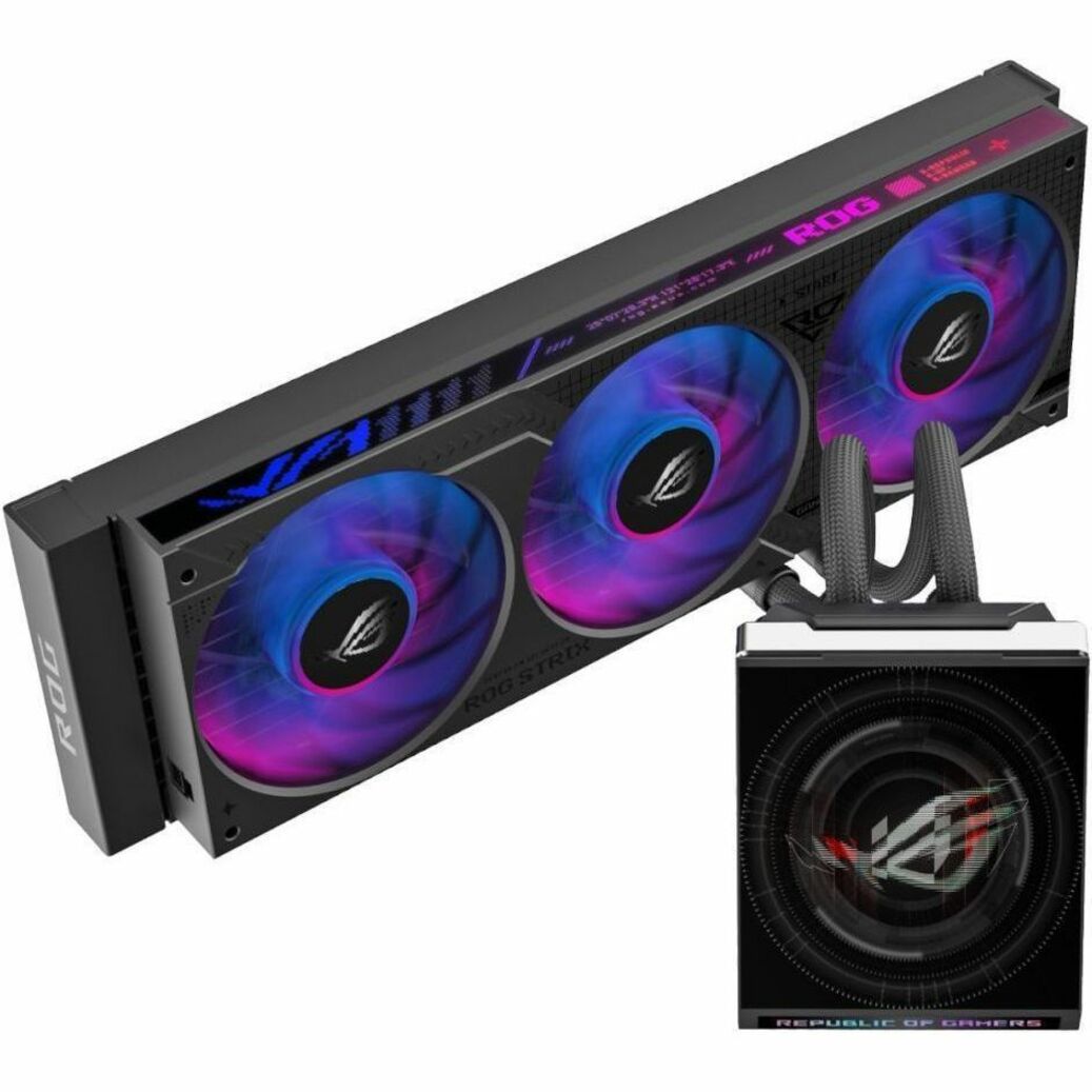 Asus ROG Strix SLC IV 360 ARGB LCD Cooling Fan/Pump - Motherboard - Soundz Store AUSTRALIA