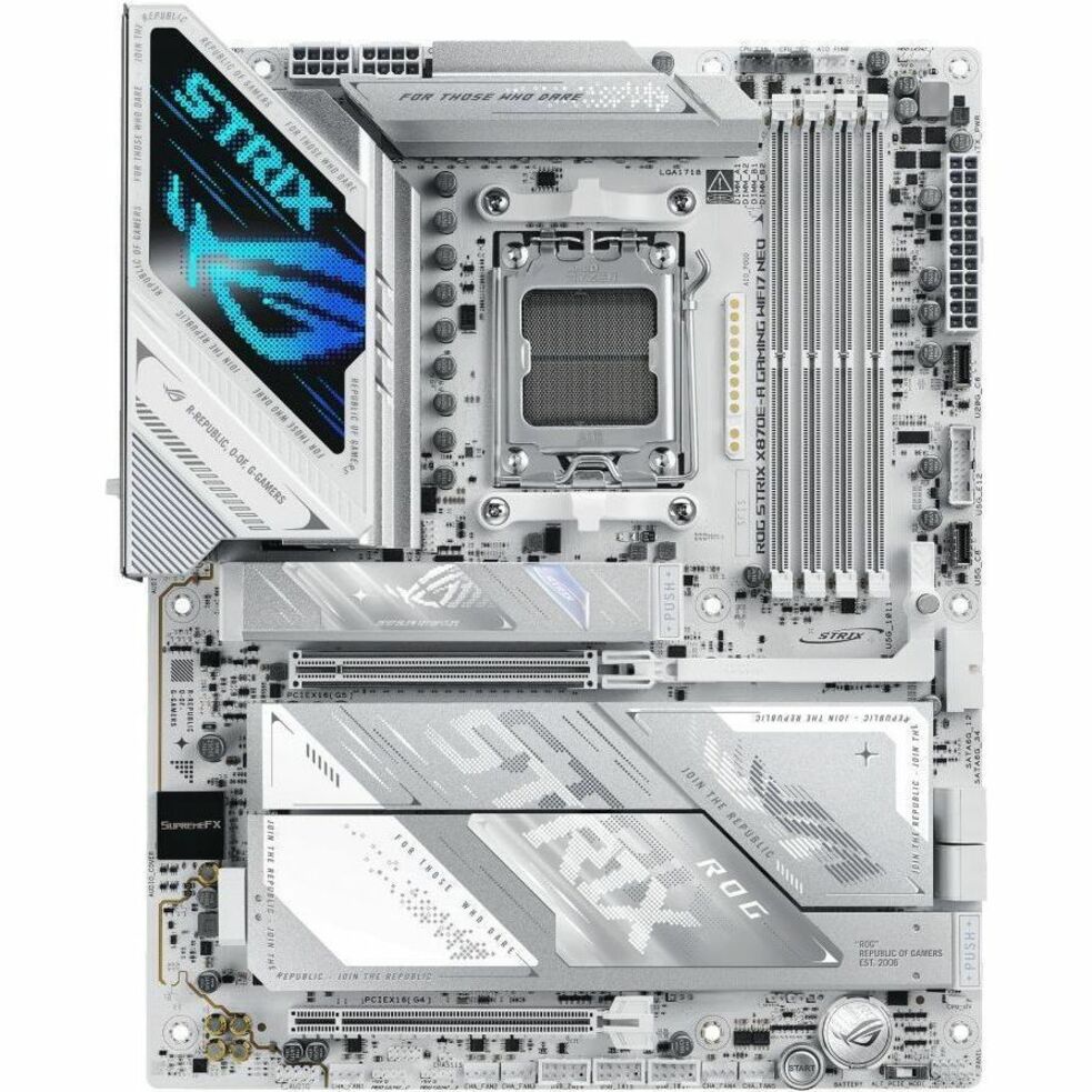 Asus ROG Strix X870E-A GAMING WIFI7 NEO Gaming Desktop Motherboard - AMD X870E Chipset - Socket AM5 - ATX - Soundz Store AUSTRALIA