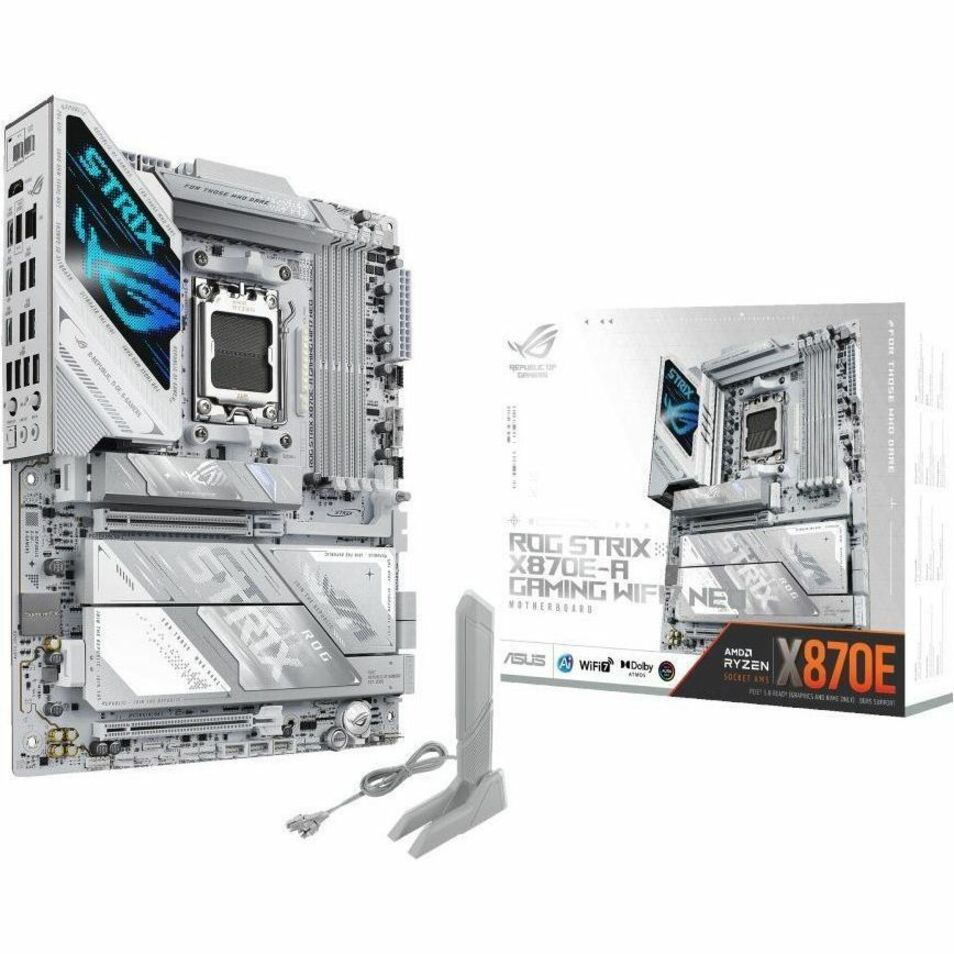 Asus ROG Strix X870E-A GAMING WIFI7 NEO Gaming Desktop Motherboard - AMD X870E Chipset - Socket AM5 - ATX - Soundz Store AUSTRALIA