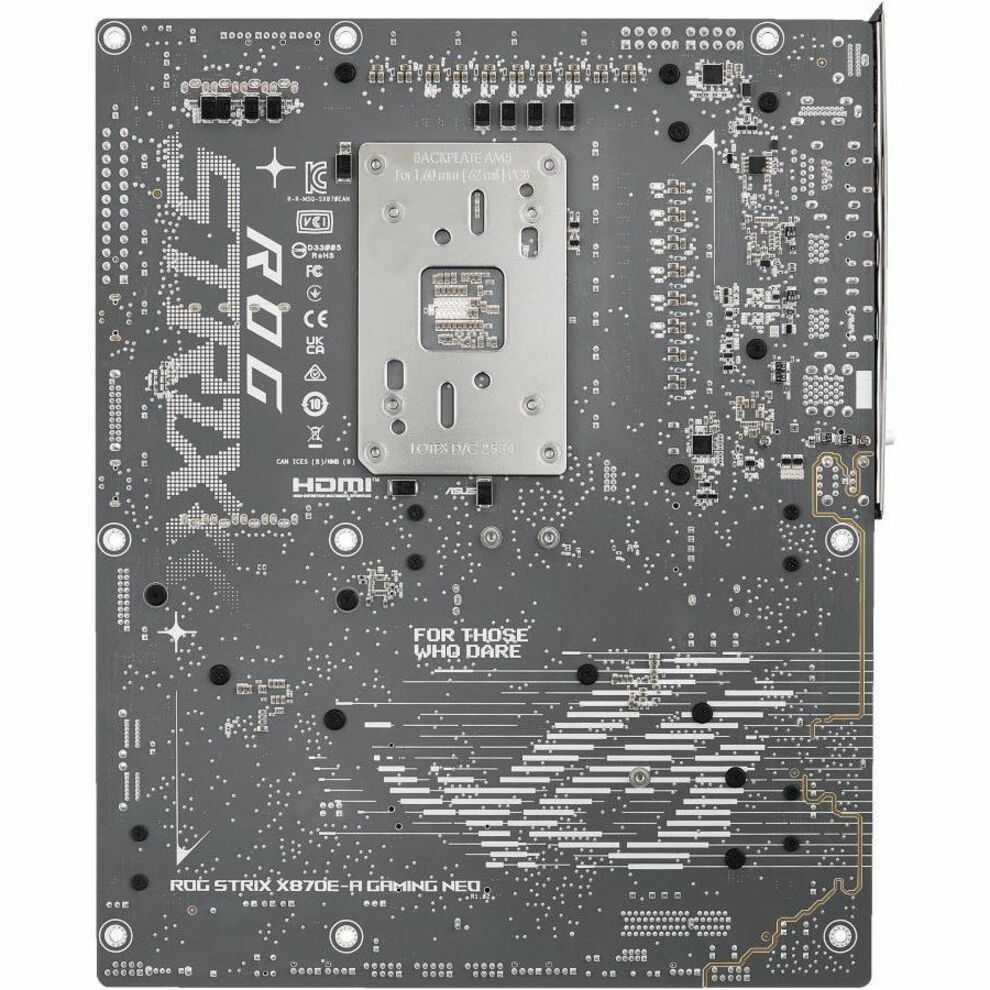Asus ROG Strix X870E-A GAMING WIFI7 NEO Gaming Desktop Motherboard - AMD X870E Chipset - Socket AM5 - ATX - Soundz Store AUSTRALIA