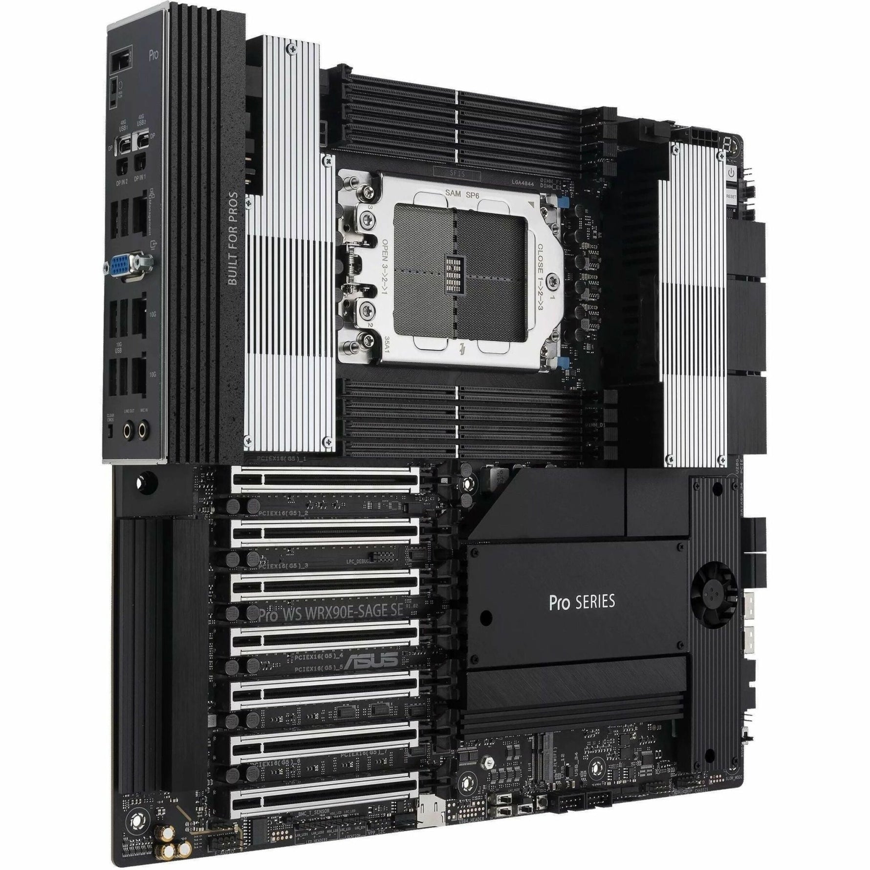 Asus WS WRX90E-SAGE SE Workstation Motherboard - AMD WRX90 Chipset - Socket sTR5 - SSI EEB - Soundz Store AUSTRALIA