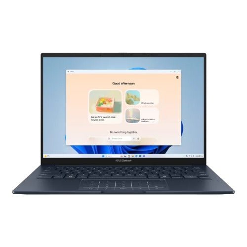 ASUS Zenbook 14 14' WUXGA OLED Notebook Intel Core Ultra 7 255H DDR5X 16GB 1TB SSD Blue Win 11 Home 1.22kg 1Y Warranty CTO - Soundz Store AUSTRALIA