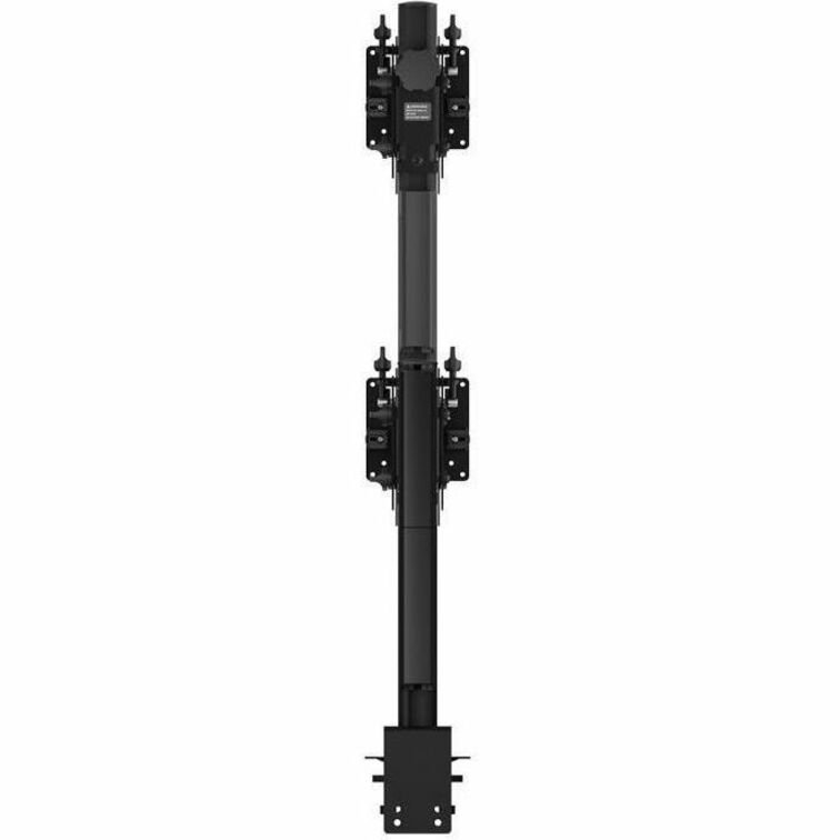 Atdec Desk Mount for Monitor, Display, Computer, Flat Panel Display, Curved Screen Display - Black - Landscape/Portrait - Soundz Store AUSTRALIA