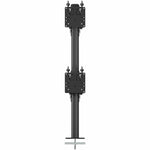 Atdec Desk Mount for Monitor, Flat Panel Display, Curved Screen Display - Black - Vertical - Soundz Store AUSTRALIA