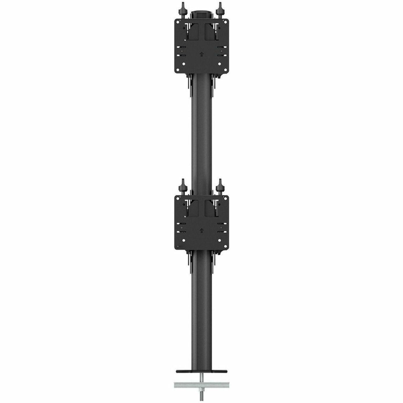 Atdec Desk Mount for Monitor, Flat Panel Display, Curved Screen Display - Black - Vertical - Soundz Store AUSTRALIA