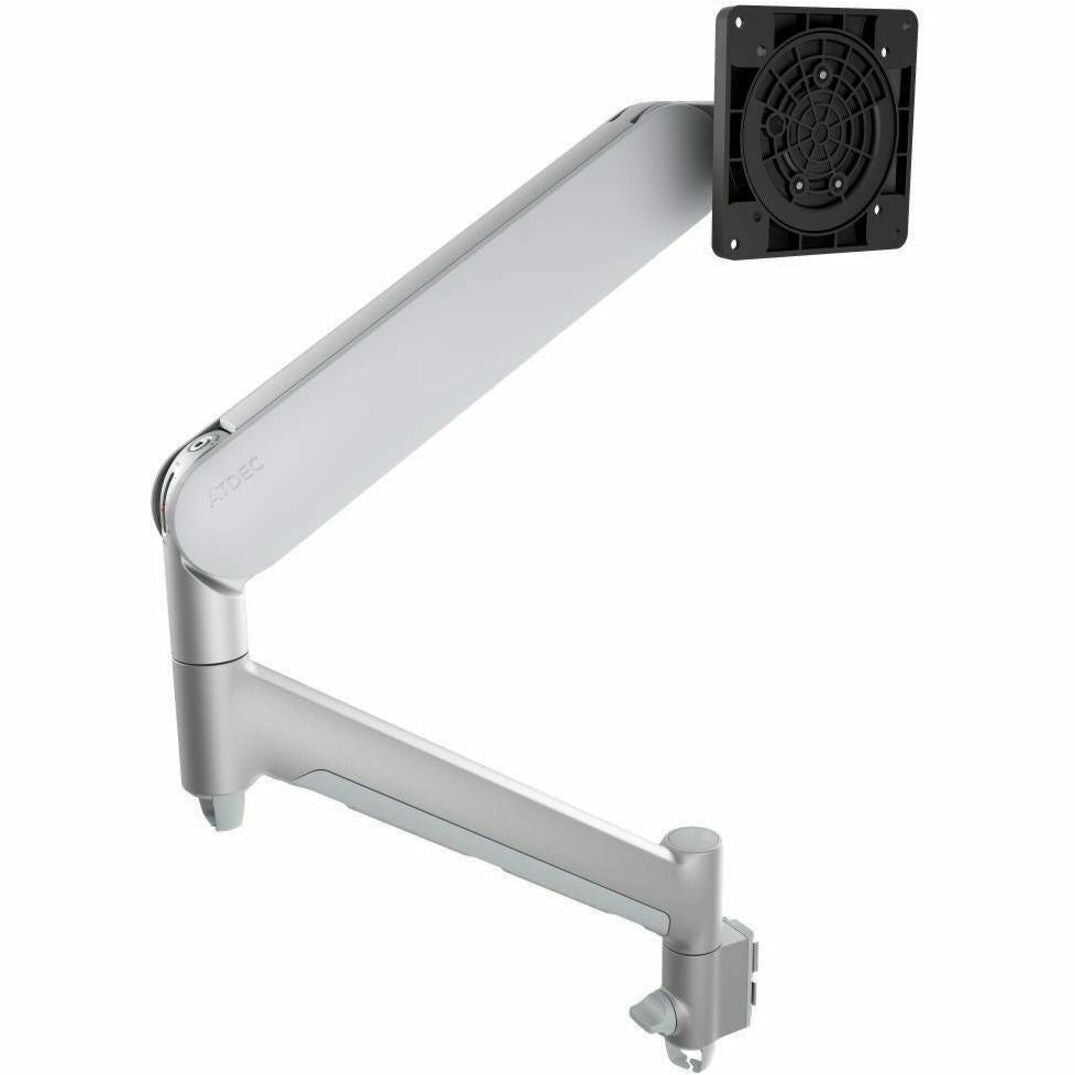 Atdec Mounting Arm for Monitor, Curved Screen Display - Silver - Horizontal/Vertical - Soundz Store AUSTRALIA