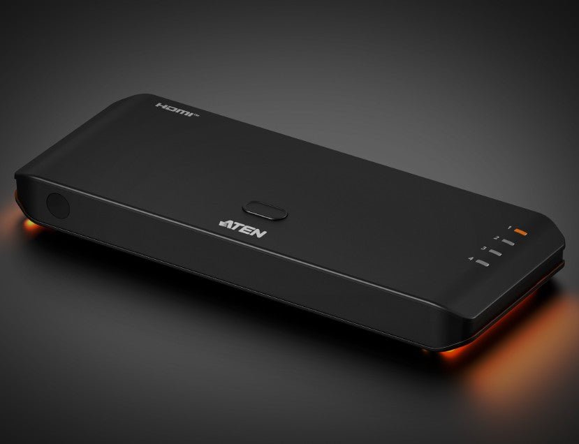 Aten Essential 4-Port True 4K HDMI Switch, HDMI switch for home entertainment, four HDMI sources on a single True 4K display, LPCM 7.1, Dolby® - Soundz Store AUSTRALIA