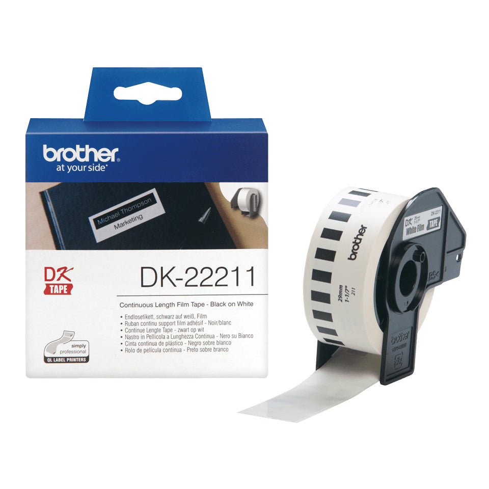 Brother Labels Continuous White 29x15 Paper (Each)